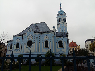 A pozsonyi Kék templom, Szent Erzsébet-templom<br/>'kultúránk ékszerszekrénykéje' (Komor Marcell
