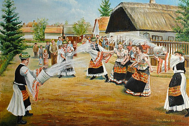 H. Czékmány Ilona: Húsvéti locsolkodás