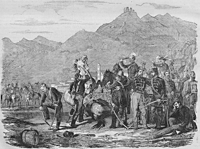 Korabeli rajz alapján készített metszet<br/>(Vasárnapi Ujság, 1869. augusztus 15.)