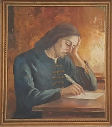 Mikes Kelemen arcképe a zágoni Mikes Múzeumban