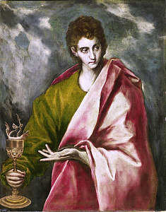 El Greco: Szent János evangélista