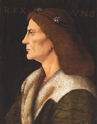 Andrea Mantegna Mátyás-portréjának másolata