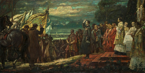 Eskü a Vérmezőn