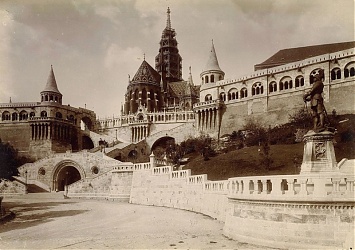 A Halászbástya 1900-ban