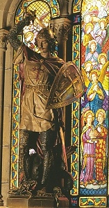 Szent György szobra - Montserrat