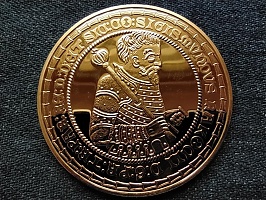 Utánveret Rákóczi Zsigmond 1607-es 10 guldenjéről