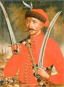 Kinizsi Pál állítólag két karddal a kezében harcolt a csatában.