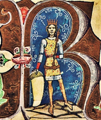 II. Géza a Chronicon Pictum ábrázolásán