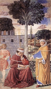 Benozzo Gozzoli: Szent Ágoston megtérése