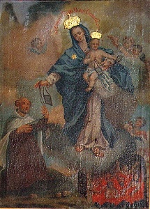 A felvidéki barkai templom főoltárképe