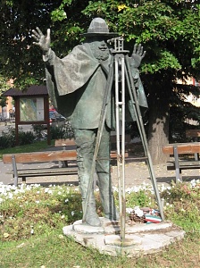 Szobra Dunaföldvár főterén