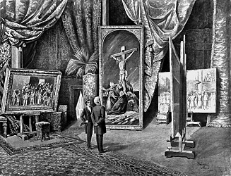 Munkácsy műtermében