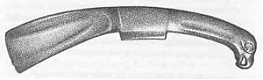 UGOR (alsó Ob folyó) bronzfokos Uszty-Poluj lelet (K.e.V-III század)