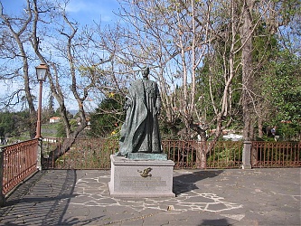 IV. Károly szobra Madeira szigetén