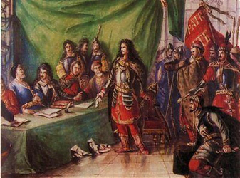 Than Mór: II. Rákóczi Ferenc visszautasítja a szatmári békét