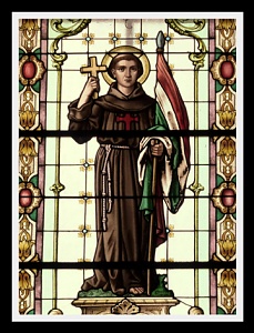 Szent Kapisztrán János<br/>a csíksomlyói kegytemplomban