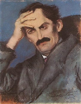 Rippl-Rónai József portréján