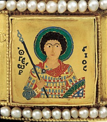 Szent György a Szent Koronán