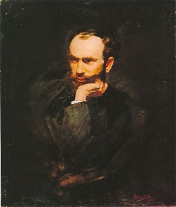 Pállik Béla Mészöly Géza portréja