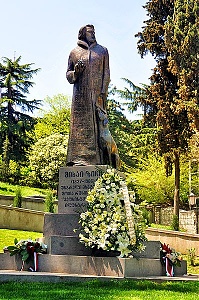 Zichy Mihály szobra Tbilisziben