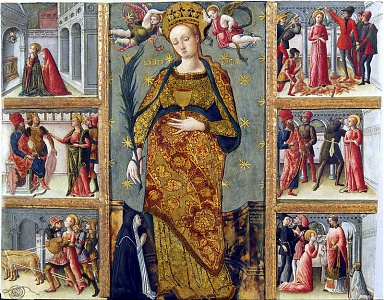 Quirizio da Murano: Szent Lúcia