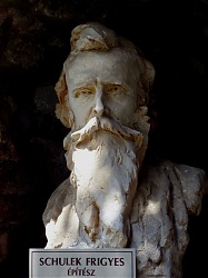 Bory Jenő: Schulek Frigyes mellszobra