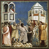 Giotto_di_Bondone: Az ártatlanok mészárlása