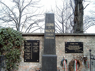 Sírja a Kerepesi temetőben