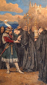 Szent Imre látogatása