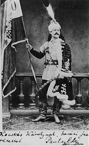 Paulay II. Rákóczi Ferenc szerepében Szigligeti drámájában