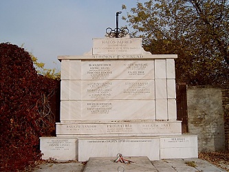 Síremléke a Kozma utcai izraelita temetőben